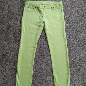 Junior skinny color jesns